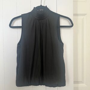 Banana Republic Women’s Mock Neck Sleeveless Blouse